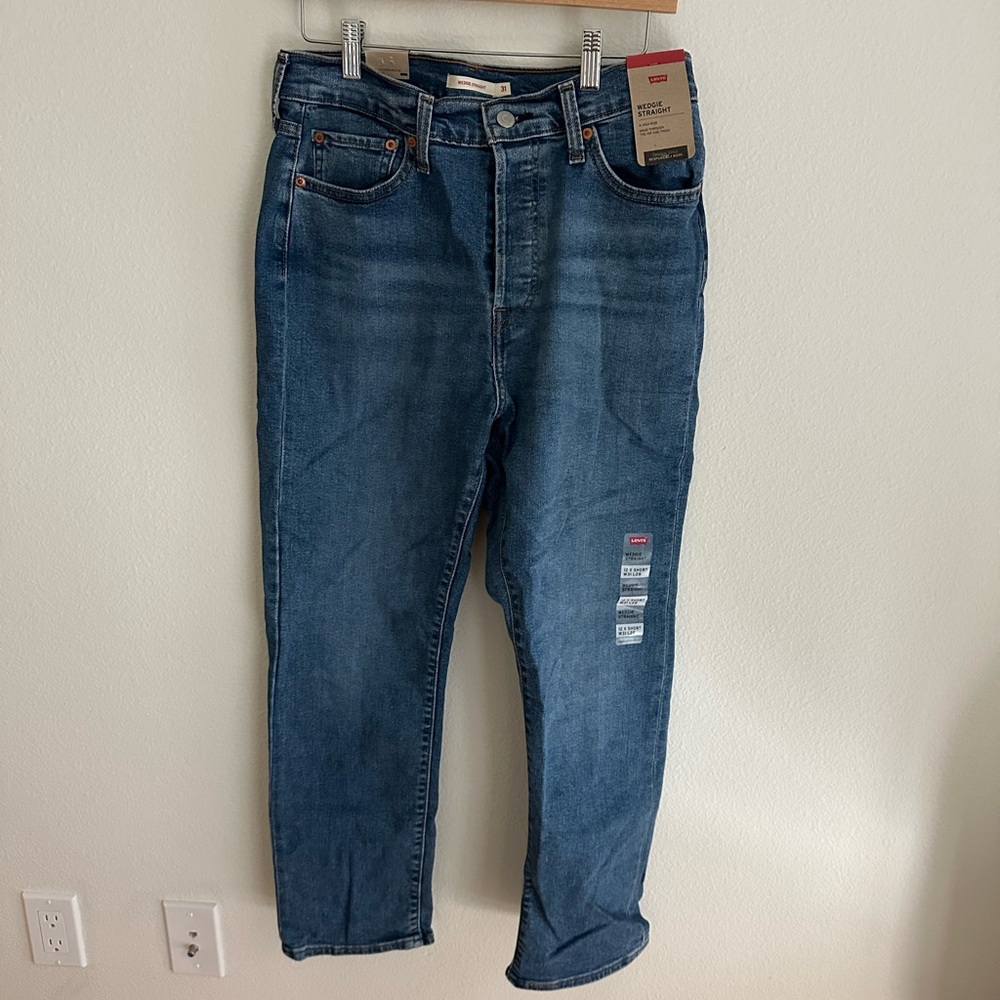 Women’s wedgie straight Levi's Blue Jeans